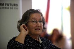 A antiga ministra da Educação Maria de Lurdes Rodrigues.