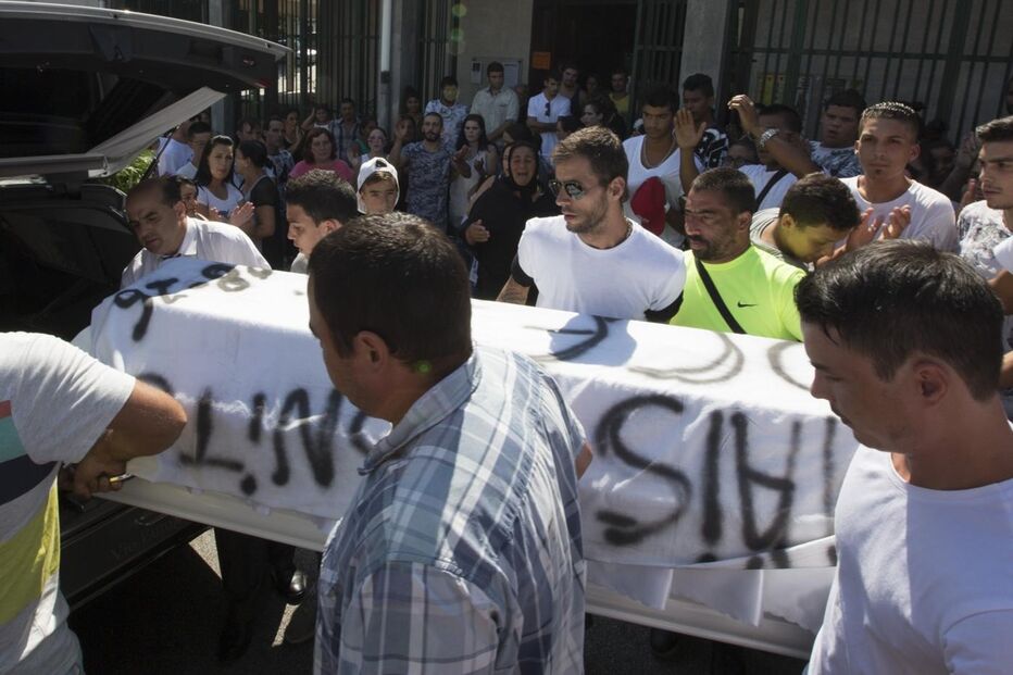 PSP, André Gomes, Pika, funeral, bairro do Cerco, jovem, morte, PSP