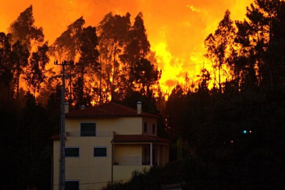 Colmeias, Leiria, incêndio, Caranguejeira, acidentes e desastres, incêndios