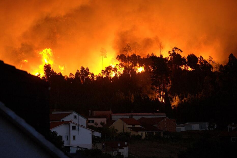 Colmeias, Leiria, incêndio, Caranguejeira, acidentes e desastres, incêndios
