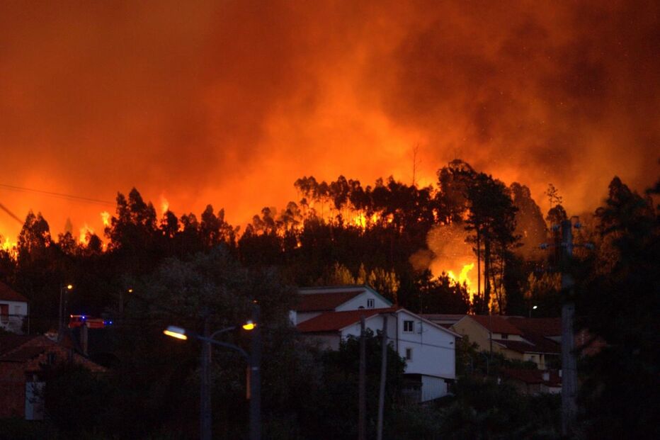 Colmeias, Leiria, incêndio, Caranguejeira, acidentes e desastres, incêndios