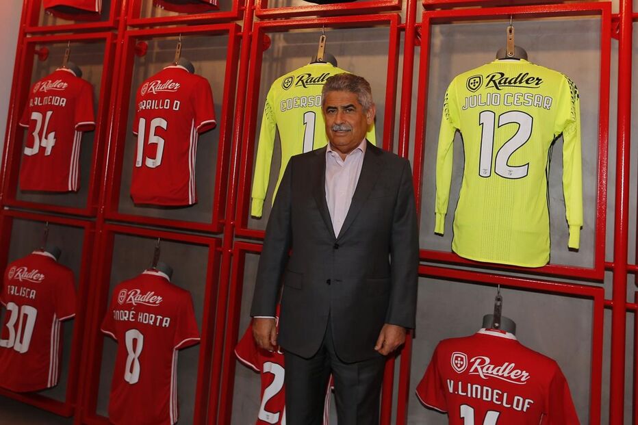 Luis filipe vieira, presidente, benfica, loja, rua augusta