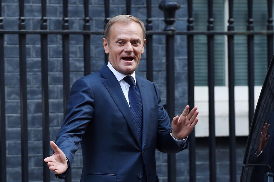 O presidente do Conselho Europeu, Donald Tusk