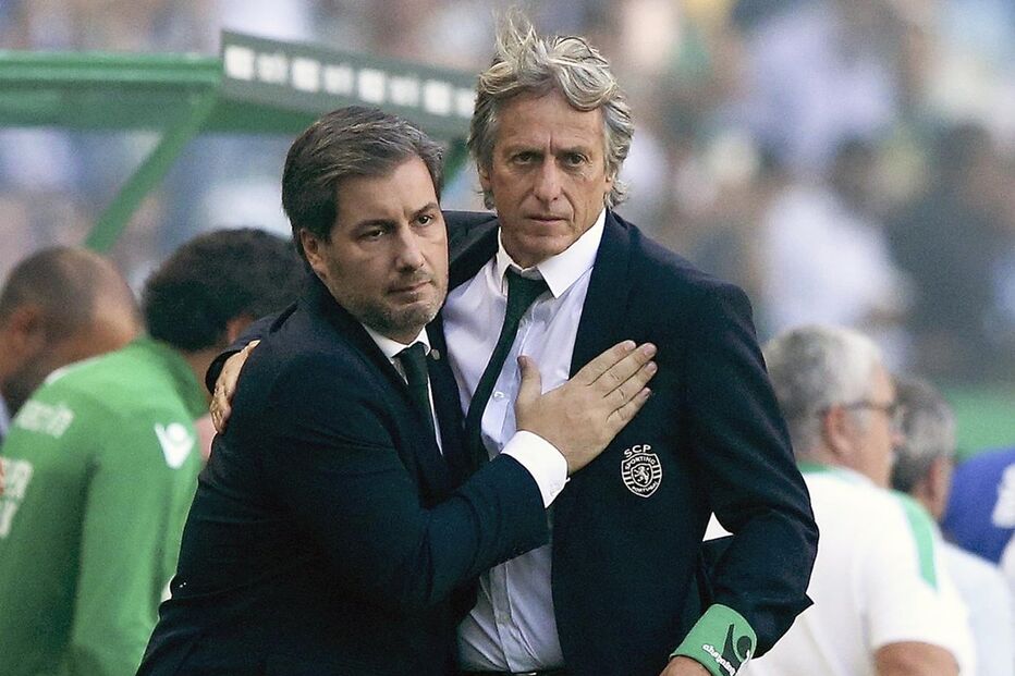 Sporting, Bruno de Carvalho, Jorge Jesus, Benfica, Luís Filipe Vieira, João Mário, Islam Slimani, Adrien, desporto, futebol