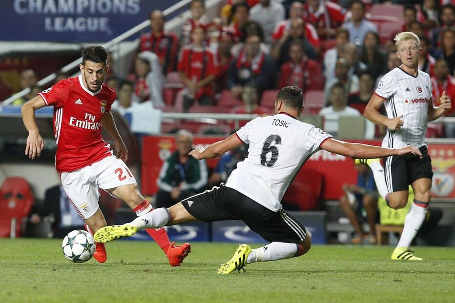 Benfica, Liga dos Campeões, Talisca, Gonçalo Guedes, Rui Vitória, Salvio, André Horta, Marcelo, Ederson, Aboubakar, Quaresma, futebol