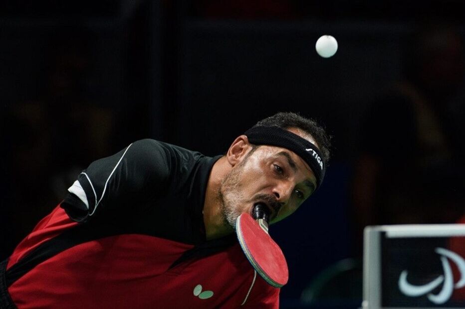 Jogador, Ténis de Mesa, Braços, Jogos Paralímpicos, Ibrahim Hamato, Incapacidade