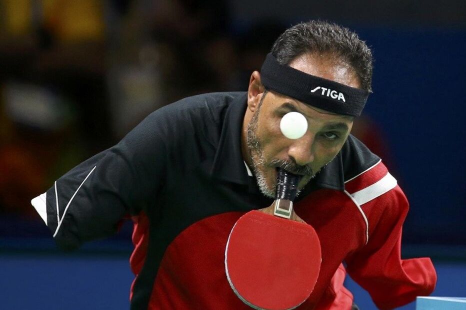 Jogador, Ténis de Mesa, Braços, Jogos Paralímpicos, Ibrahim Hamato, Incapacidade