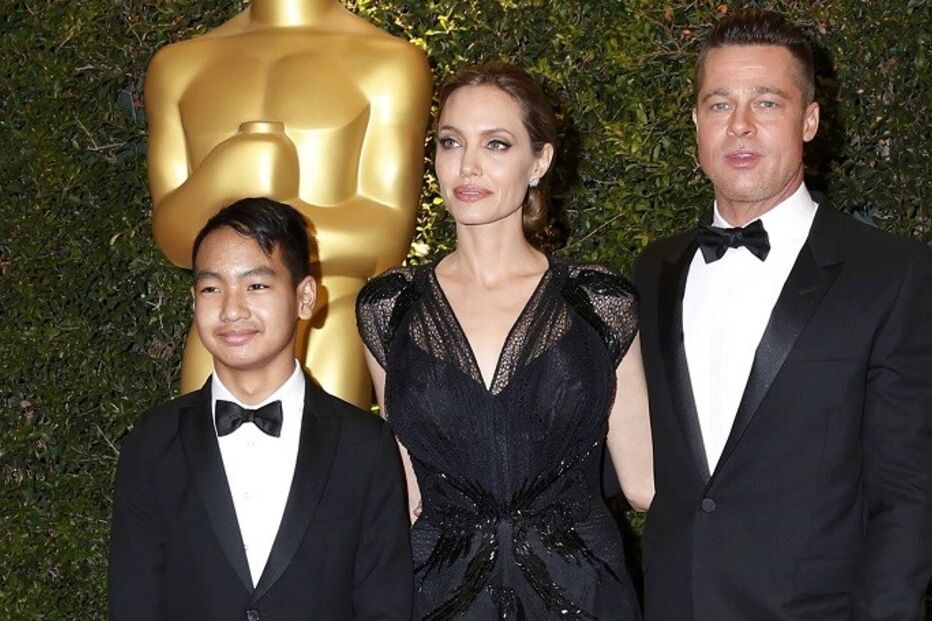 Brad Pitt, Angelina Jolie, Maddox