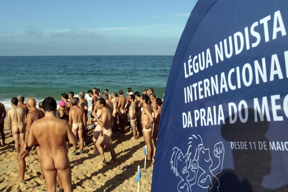 Légua, nudismo, praia, Meco