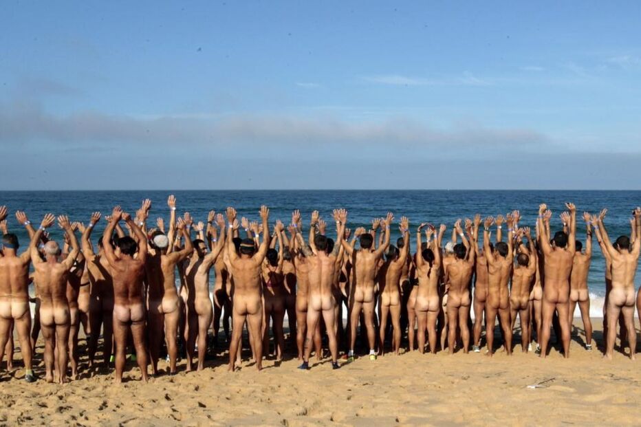 Légua, nudismo, praia, Meco