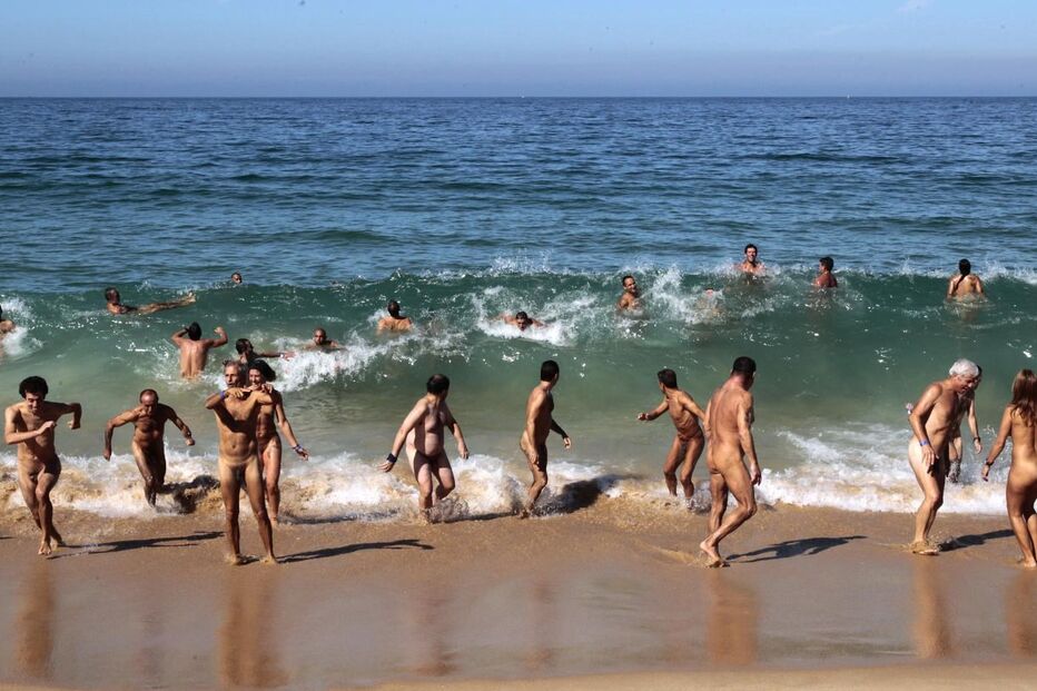 Légua, nudismo, praia, Meco