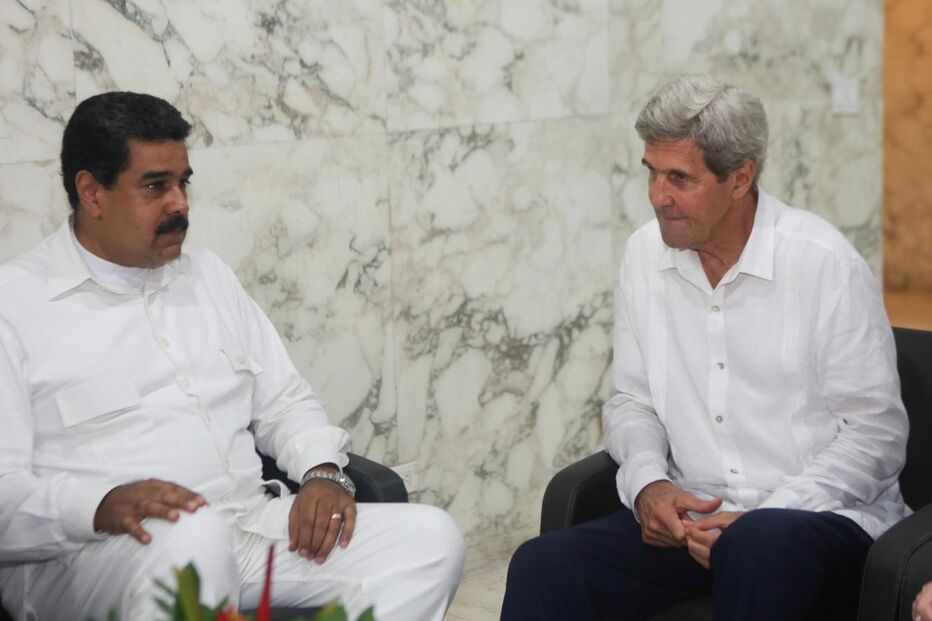 Nicolas Maduro, John Kerry, Governo da Colômbia, Presidente da Venezuela, ministro dos Negócios Estrangeiros da Venezuela, Venezuela, distúrbios, guerras e conflitos, política, diplomacia, questões sociais, conflitos (geral), EUA