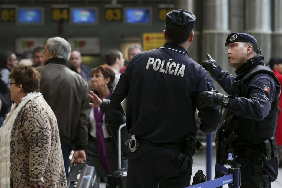 aeroporto, lisboa, psp, segurança