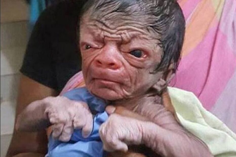 bebé, criança, Bangladesh, Benjamin Button, rugas, síndroma, Huntchinson-Gilford