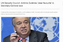 António Guterres, secretário-geral, Organização das Nações Unidas, ONU, imprensa internacional