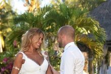 Cláudia Jacques e Olivier, Olivier da Silva, Cláudia Jacques, casamento