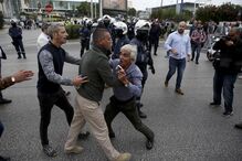 Lisboa, megaprotesto, manifestação, taxistas, uber