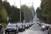 Lisboa, megaprotesto, manifestação, taxistas, uber