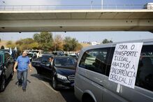Uber, Cabify, taxistas, taxis, Lisboa, manifestação, protesto