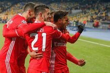 Dínamo Kiev, Benfica, Liga dos Campeões, futebol