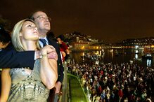 Pinto da Costa e Carolina Salgado