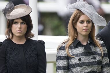 Princesa Eugenie e a Princesa Beatrice