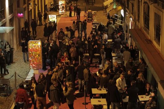 cais do sodré, pink street, Mercado da Ribeira, clubs, music, drink, dance, web summit, lisbon cool