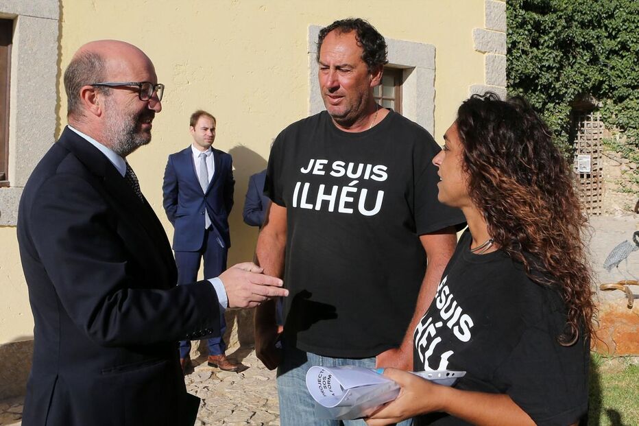 ministro, ambiente, sagres, manifestação, formosa