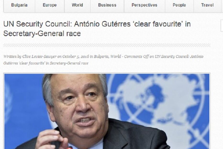 António Guterres, secretário-geral, Organização das Nações Unidas, ONU, imprensa internacional