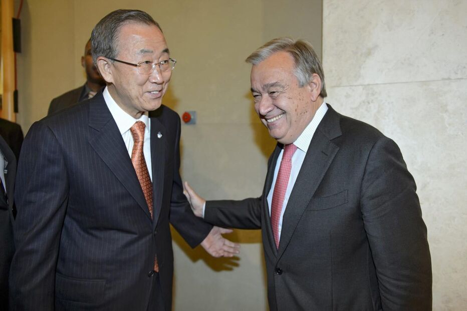 antónio Guterres, ban ki-moon