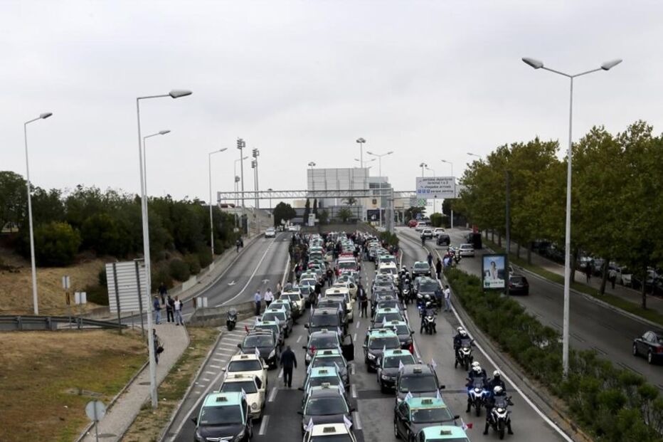 Lisboa, megaprotesto, manifestação, taxistas, uber