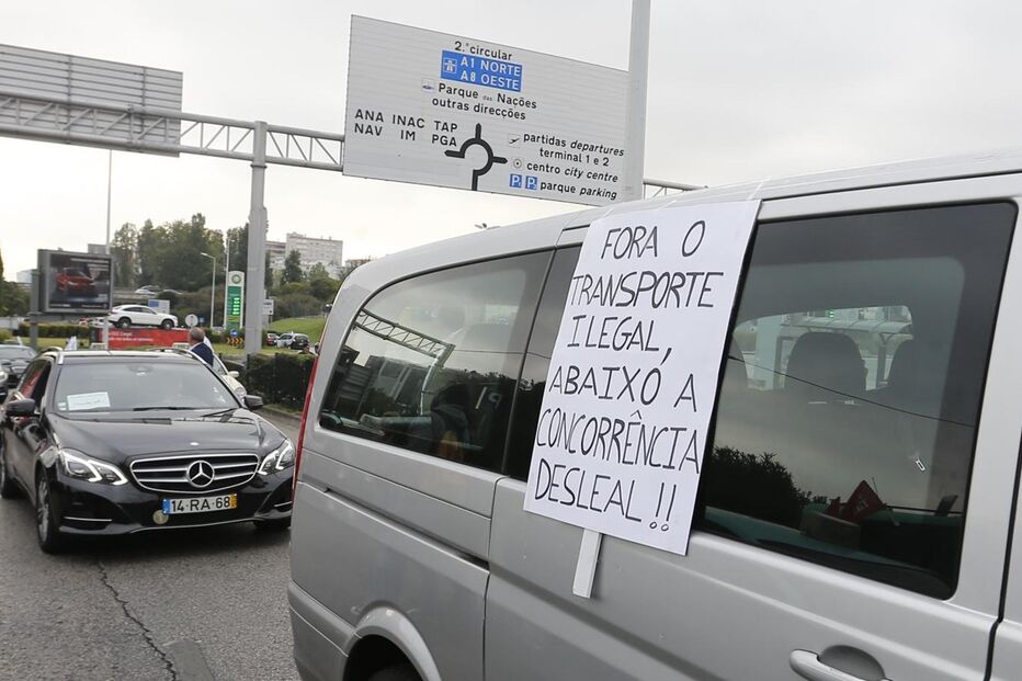 Uber, Cabify, taxistas, taxis, Lisboa, manifestação, protesto