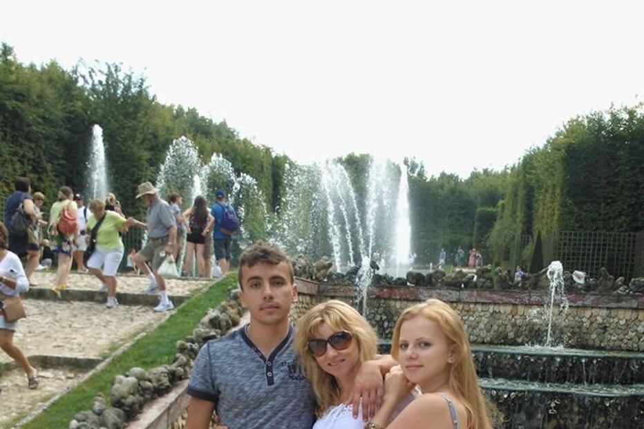 jovem, estudante, Londres, família