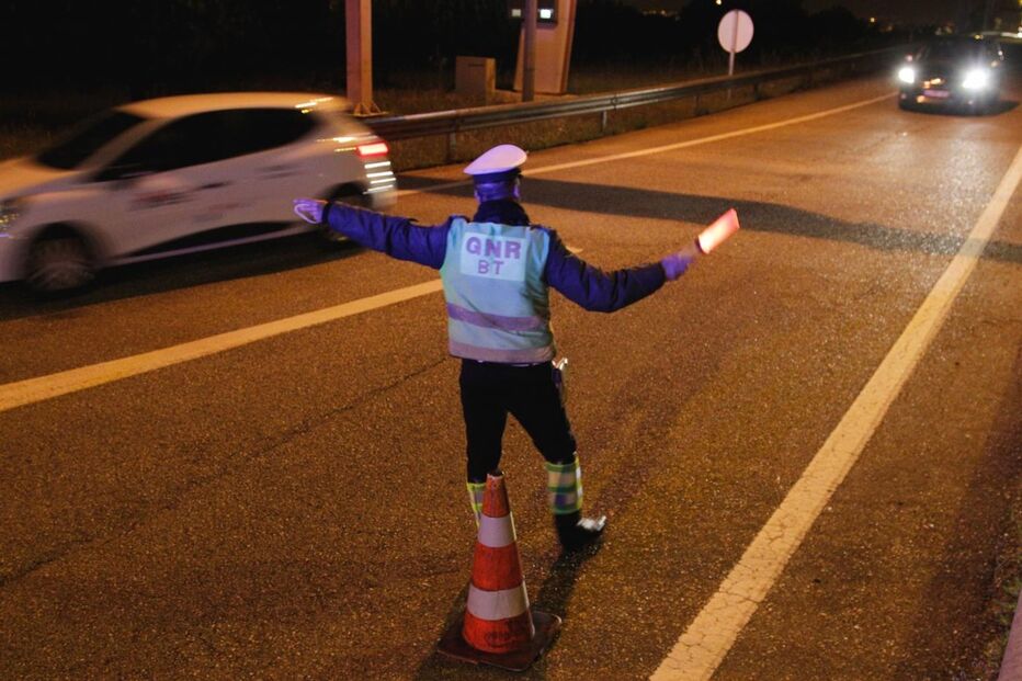 operação, GNR, stop, trânsito