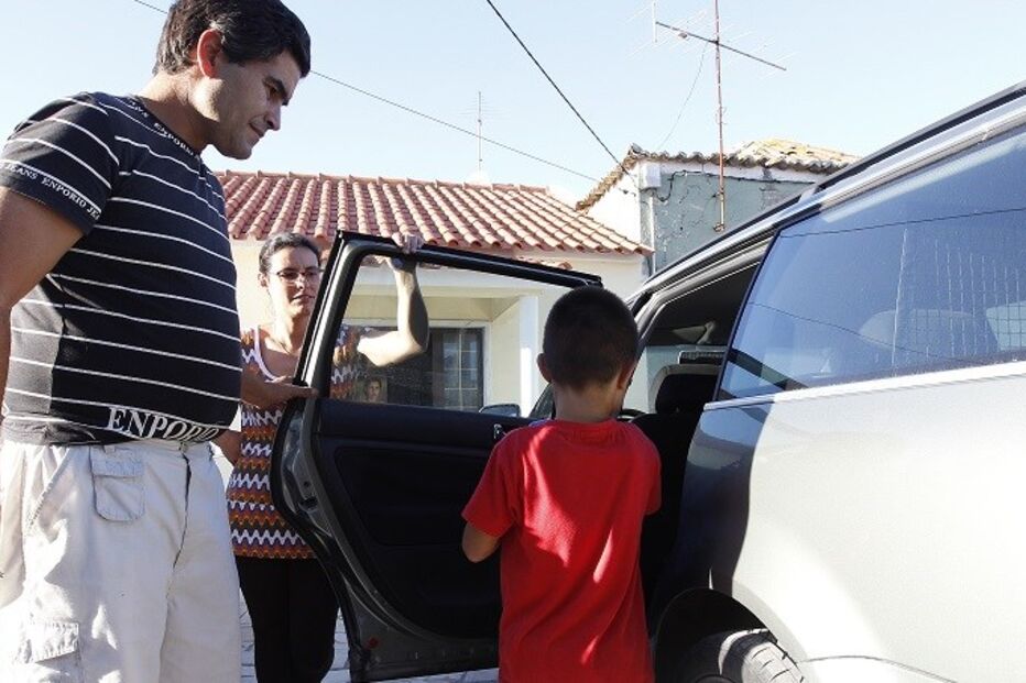 Rodrigo Calças, Eusébio, Carmén Calças, S. João das Lampas, Sintra