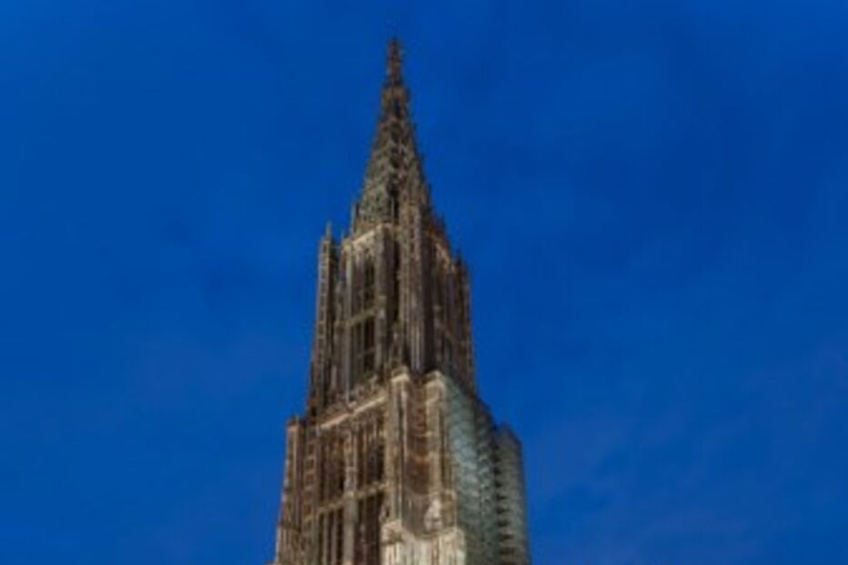 urina, erosão, Catedral, Alemanha, Barcelona, Ulm