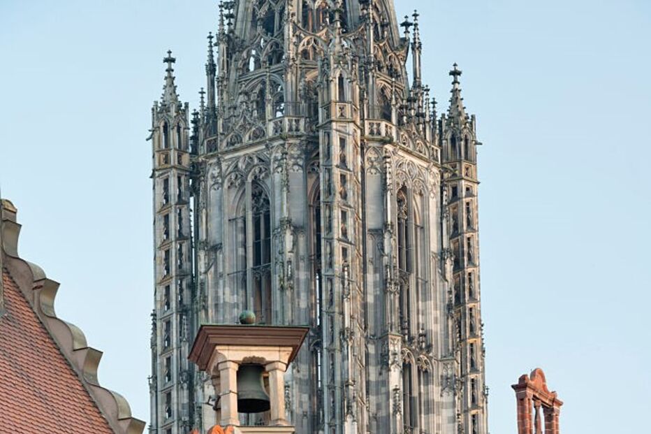 urina, erosão, Catedral, Alemanha, Barcelona, Ulm