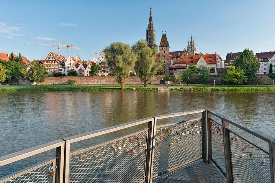 urina, erosão, Catedral, Alemanha, Barcelona, Ulm