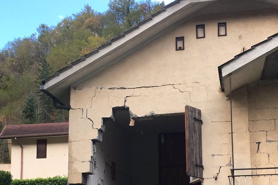 Itália, sismo, detruição