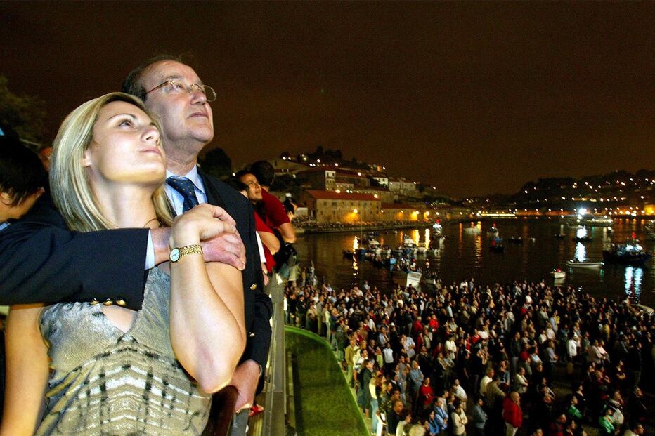 Pinto da Costa e Carolina Salgado