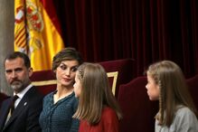 Letizia Ortiz, Felipe de Espanha, Sofia, Leonor