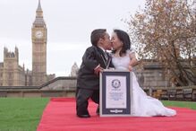 Paulo Barros, Katyucia Barros, Livro de Recordes do Guinness, Douglas da Silva, Cláudia Rocha, casal, casamento, nanismo