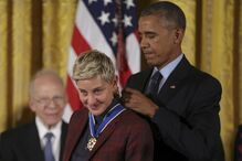 Barack Obama, homenagem, Medalha da Liberdade, Michael Jordan, Robert de Niro, Tom Hanks, Bill Gates