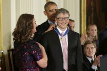 Barack Obama, homenagem, Medalha da Liberdade, Michael Jordan, Robert de Niro, Tom Hanks, Bill Gates