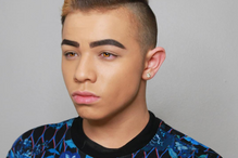 jovem, travesti, doença, síndroma rara, EUA, maquilhagem, Matthew Tronconi, Joanne Tronconi