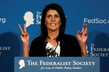 Estados Unidos, Donald Trump, governadora da Carolina do Sul, Haley, Nações Unidas, Índia, Partido Republicano, Samantha Power, representante dos Estados Unidos, política, diplomacia
