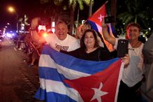 Fidel Castro, Cuba, morte, celebração, Estados Unidos, Little Havana, Miami