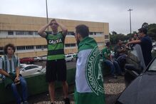 jogadores, adeptos, chapecoense