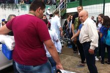 jogadores, adeptos, chapecoense