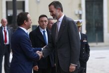 Reis, Espanha, Felipe VI, Letizia, Lisboa, Câmara